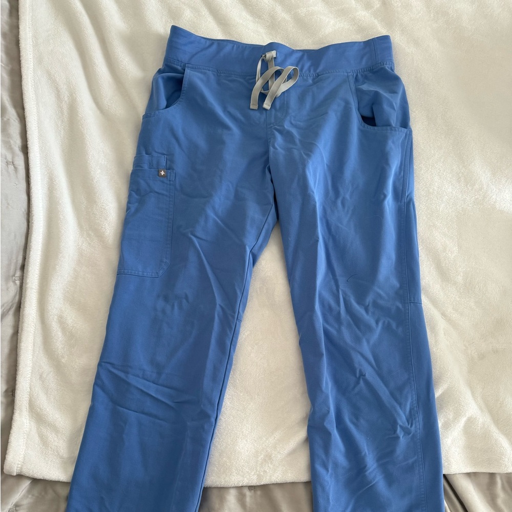 Figs ciel blue pants medium (tall) kade cargo